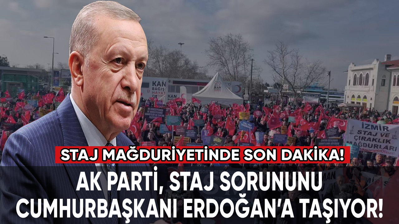 AK Partili Özhaseki, staj mağduriyetini Cumhurbaşkanı Erdoğan'a aktaracak!