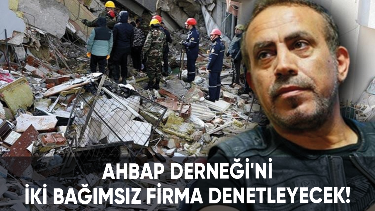 AHBAP Derneği'ni iki bağımsız firma denetleyecek!