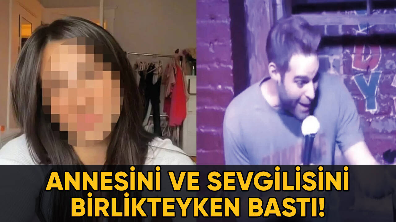 Annesi ve sevgilisini cinsel ilişkiye girerken yakaladı!