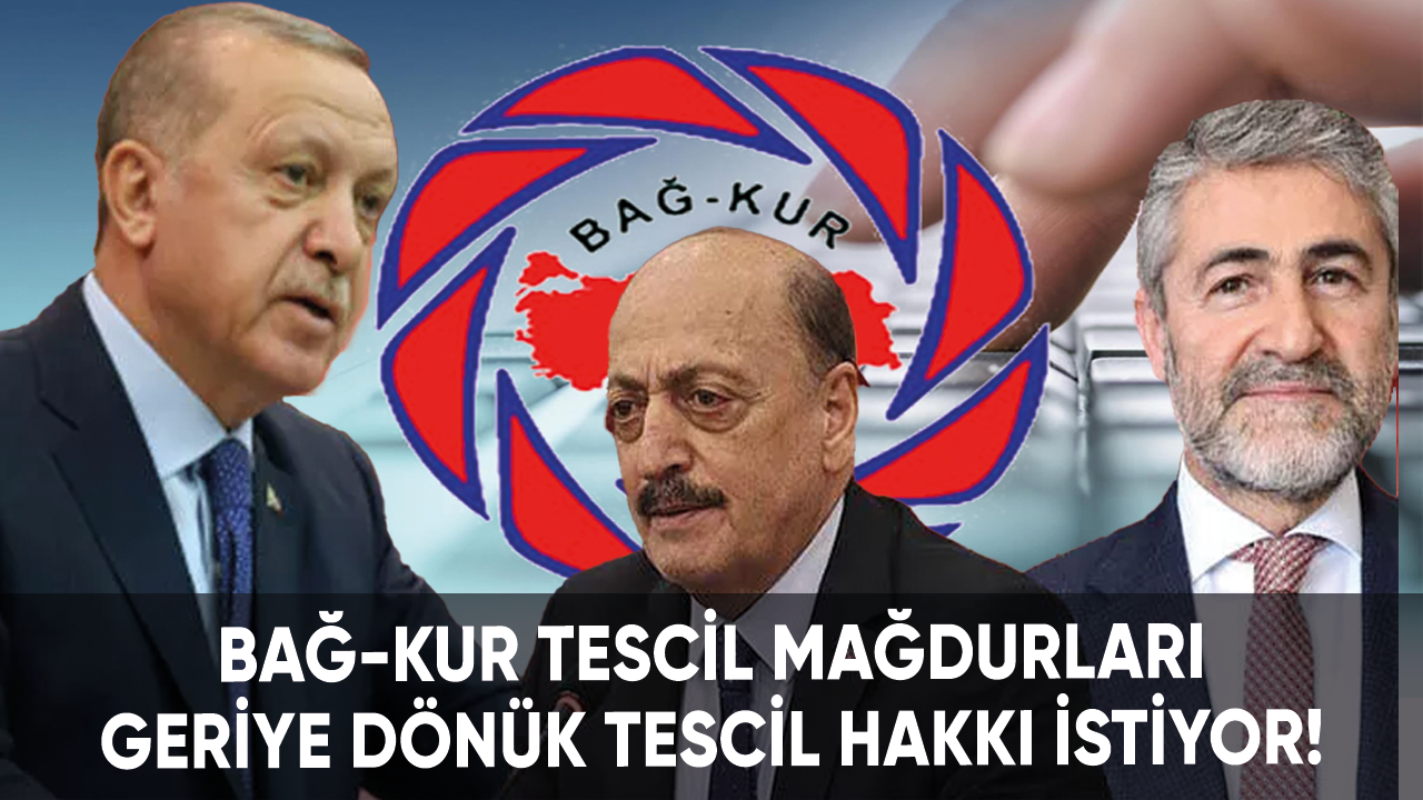 Bağ-Kur tescil mağdurları emeklilikte adalet istiyor!