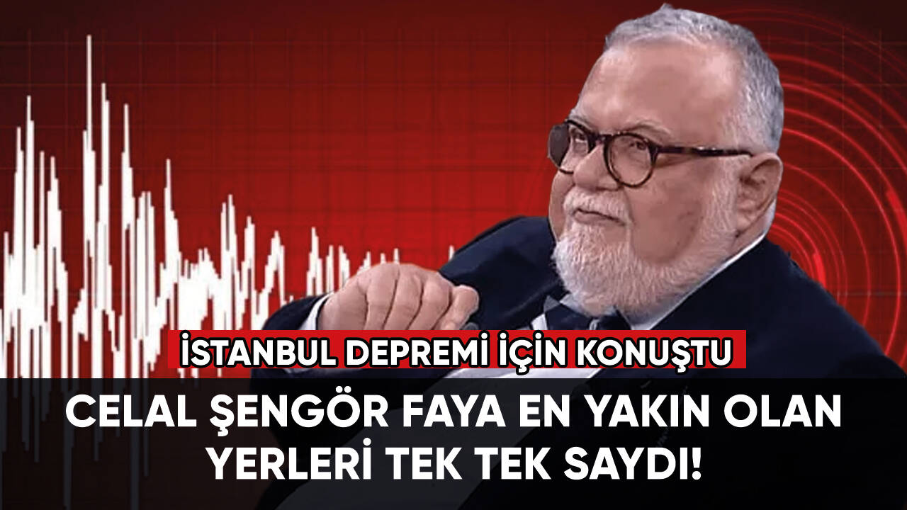 Celal Şengör faya en yakın olan yerleri tek tek saydı!