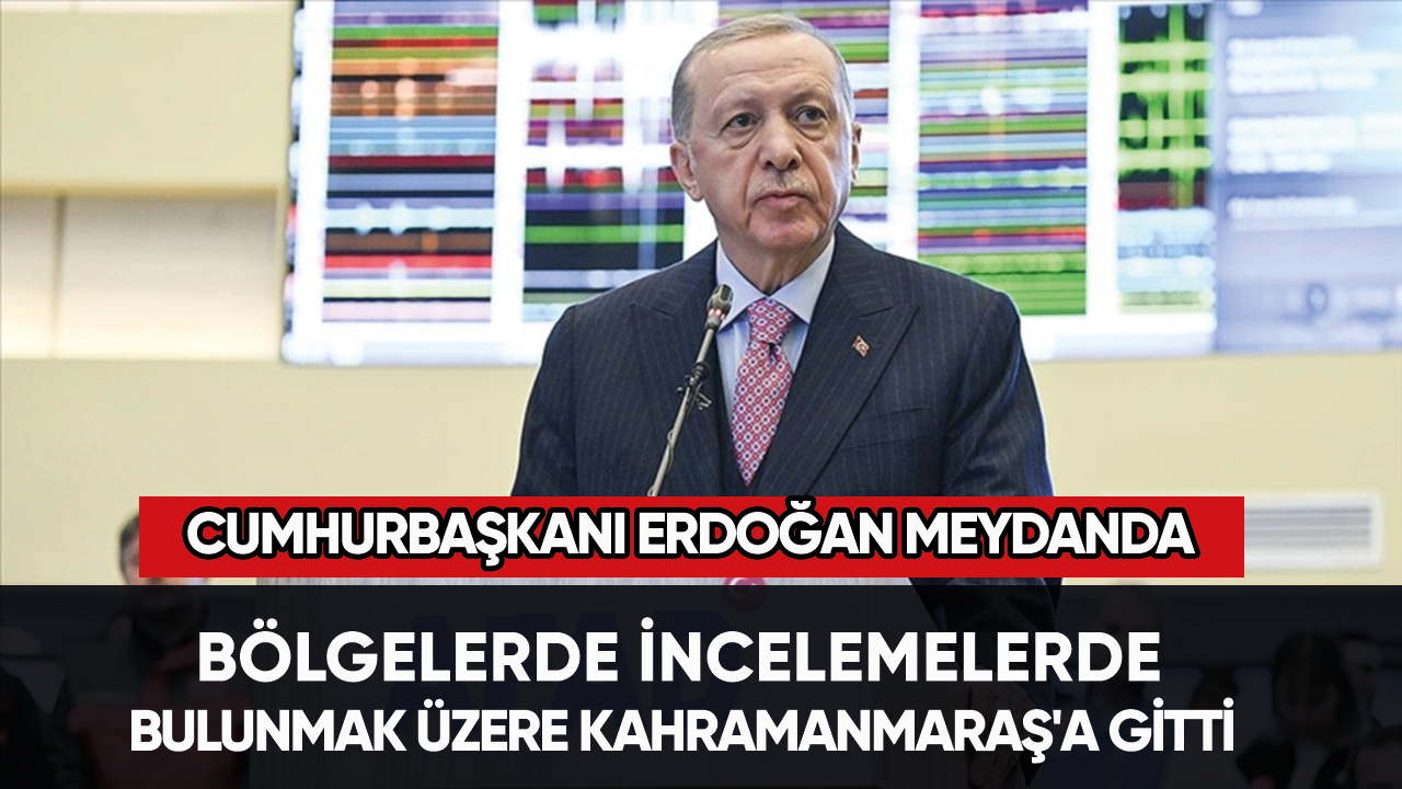 Cumhurbaşkanı Erdoğan meydanda