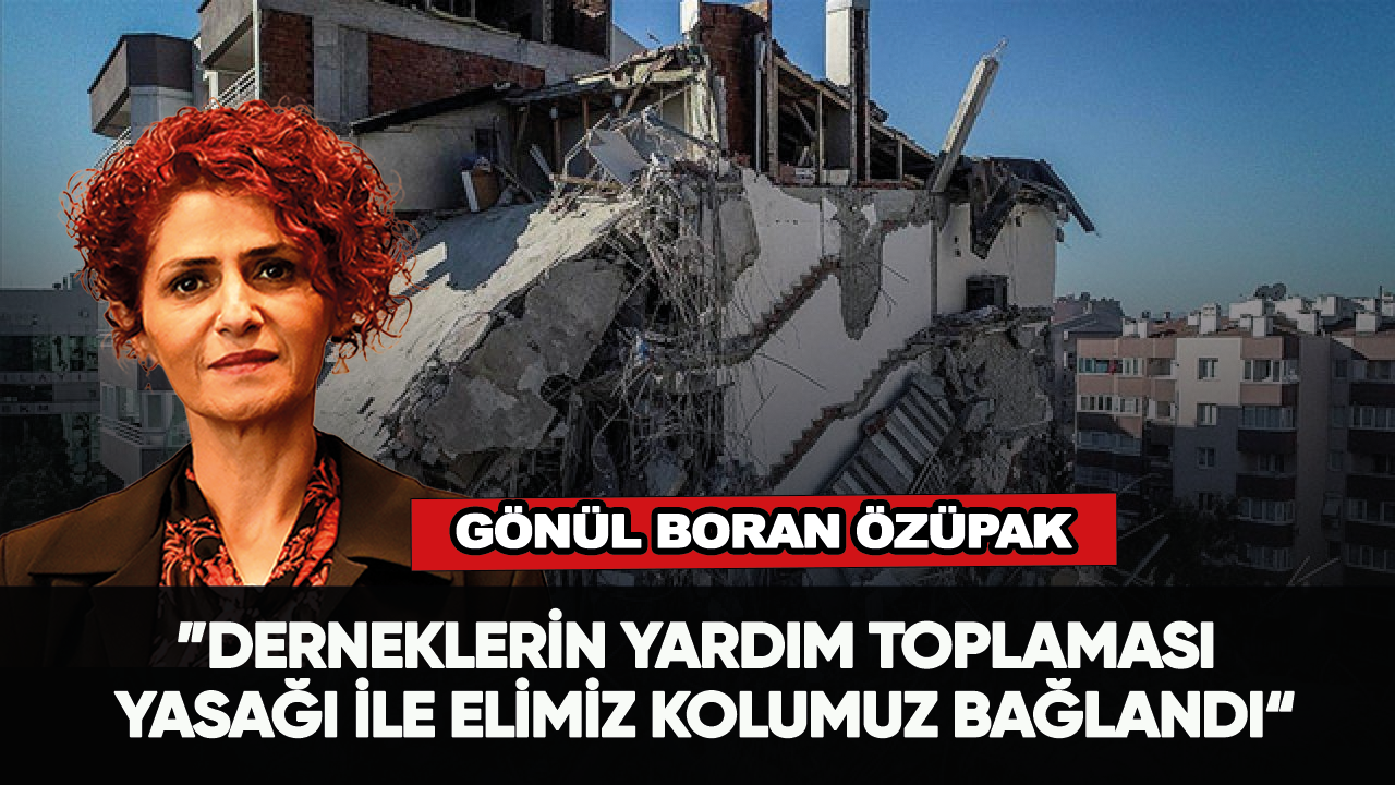 EYT Başkanı Özüpak: ” Derneklerin yardım toplaması yasağı ile elimiz kolumuz bağlandı “