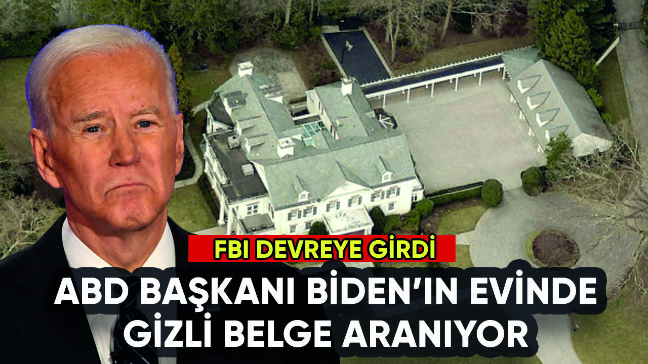 ABD Başkanı Biden'ın evinde gizli belge araması başladı