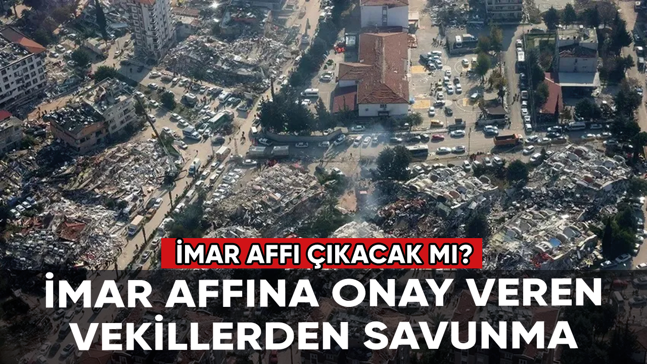 İmar affı çıkacak mı?