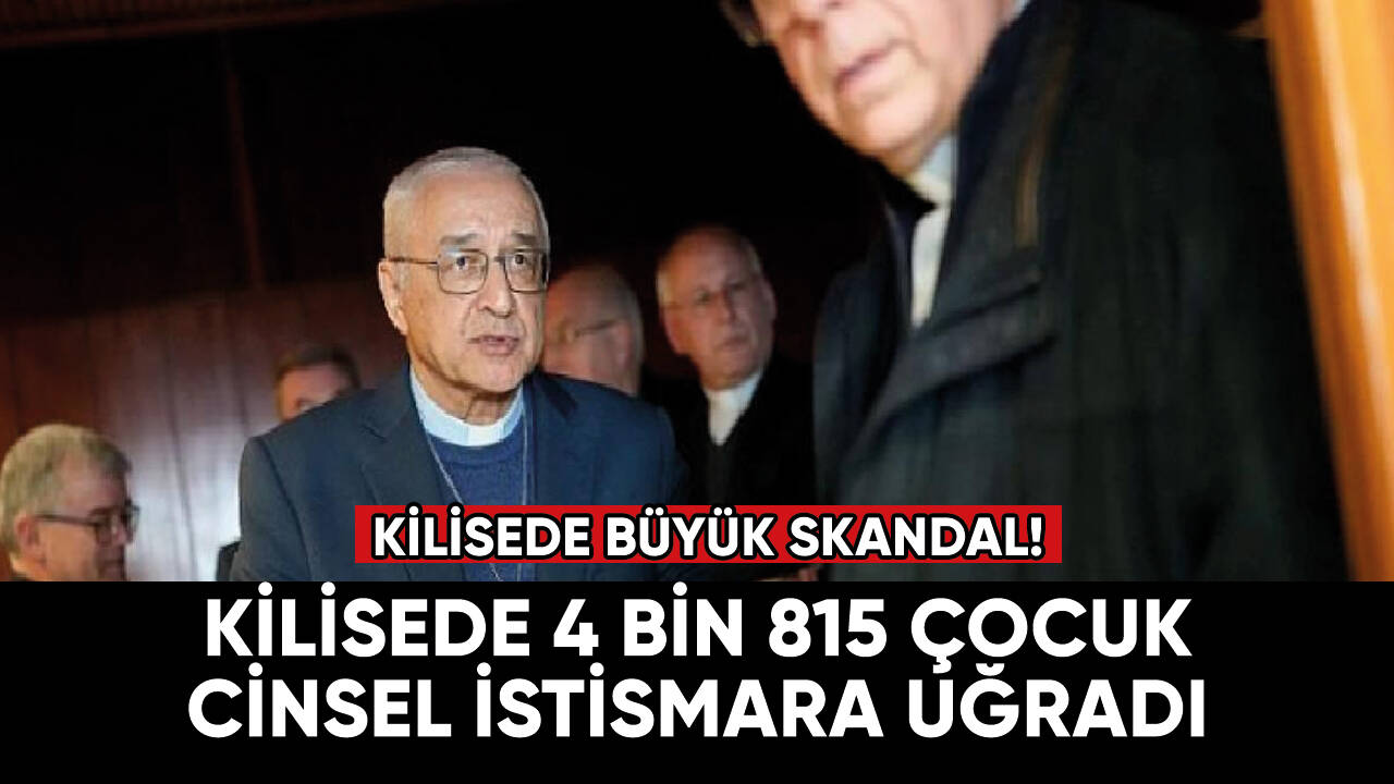 Kilisede 4 bin 815 çocuk cinsel istismara uğradı