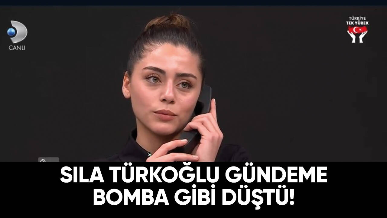 Sıla Türkoğlu gündeme damga vurdu!