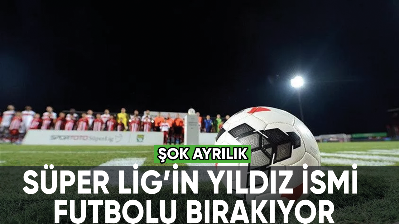 Yıldız futbolcu profesyonel kariyerini noktalıyor