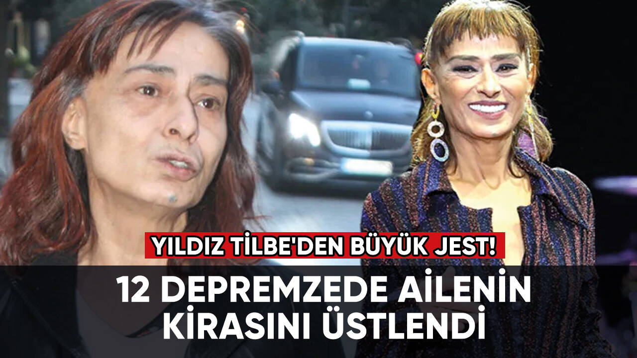 Yıldız Tilbe'den büyük jest: 12 ailenin kirasını üstlendi