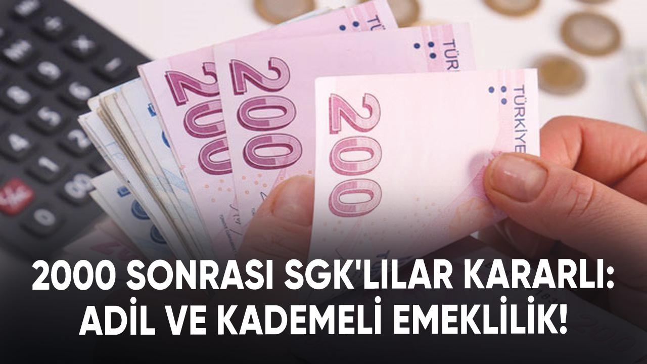 2000 sonrası SGK'lılar kararlı: Adil ve kademeli emeklilik!