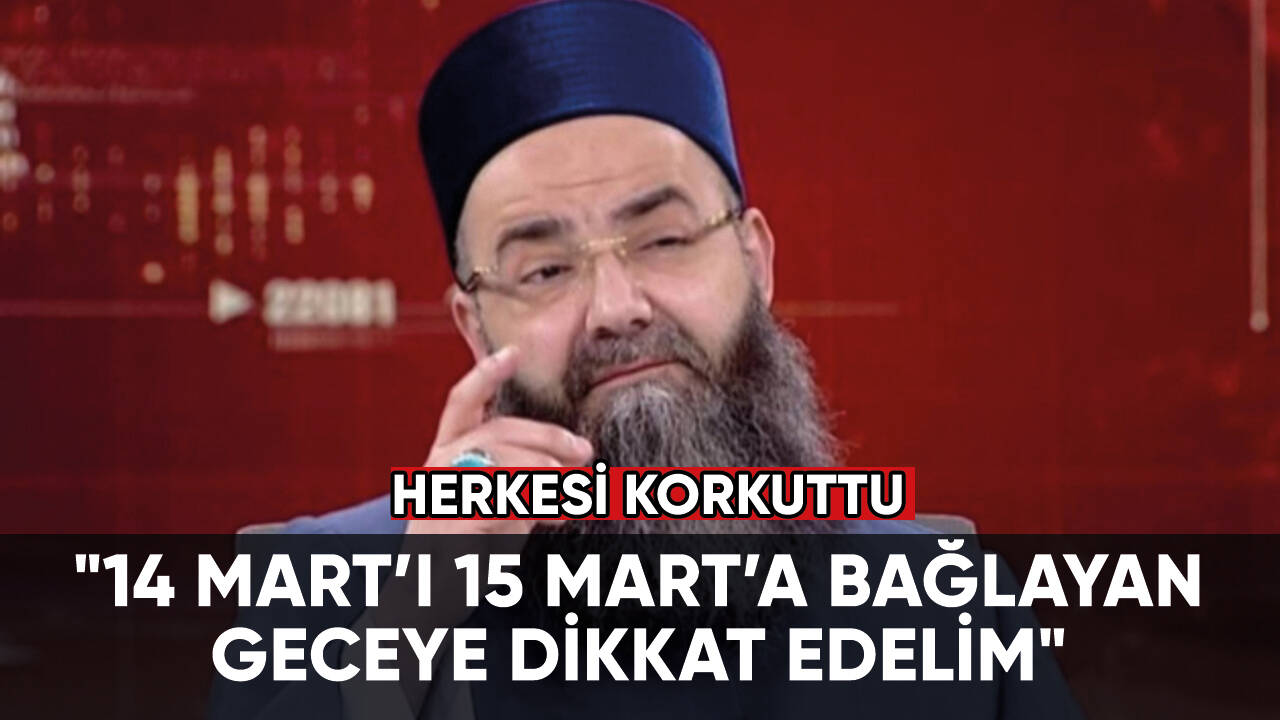 Cübbeli Ahmet Hoca tarih verip uyardı!