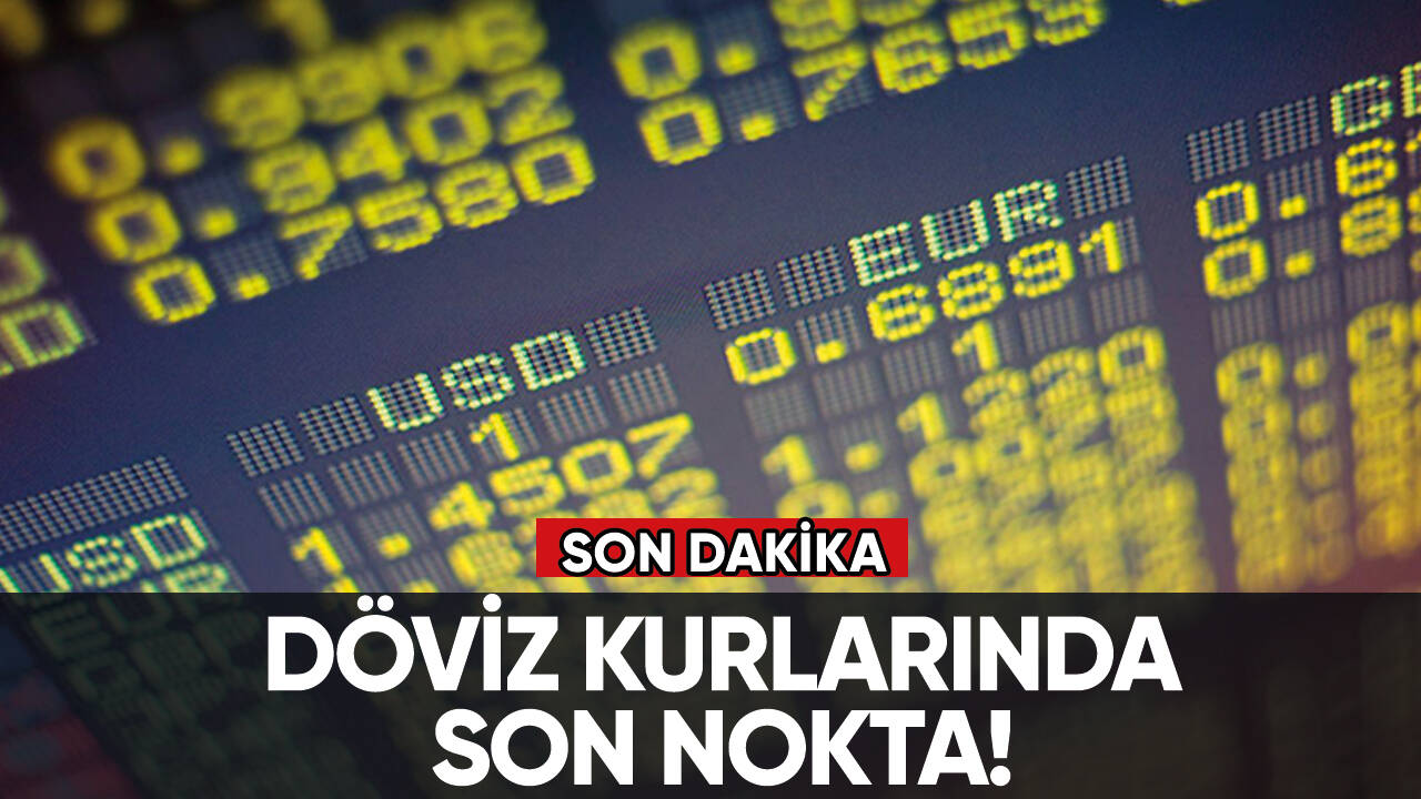 Döviz kurlarında son nokta!