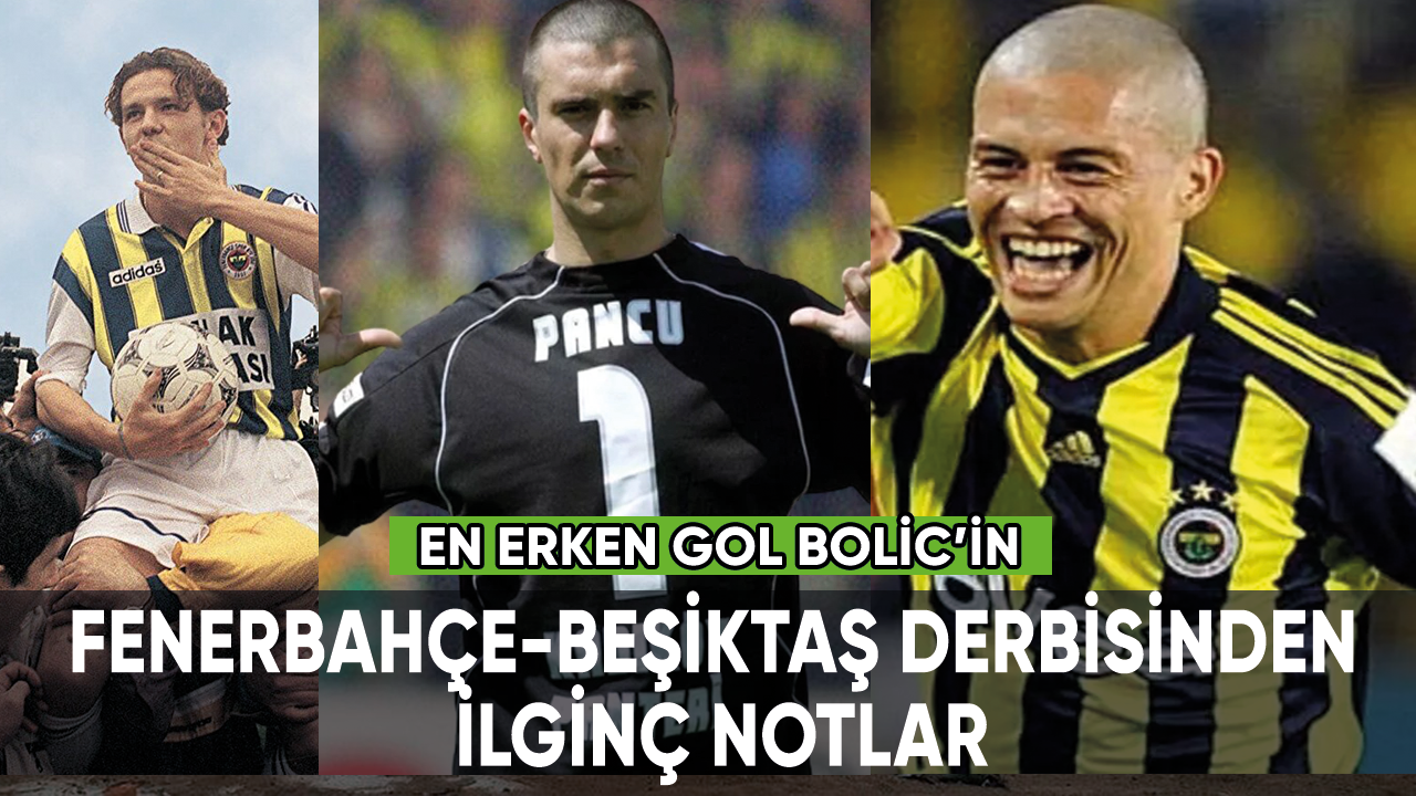 En farklı skorlar, en çok forma giyenler, hükmen galibiyetler; Fenerbahçe-Beşiktaş derbisinden ilginç notlar