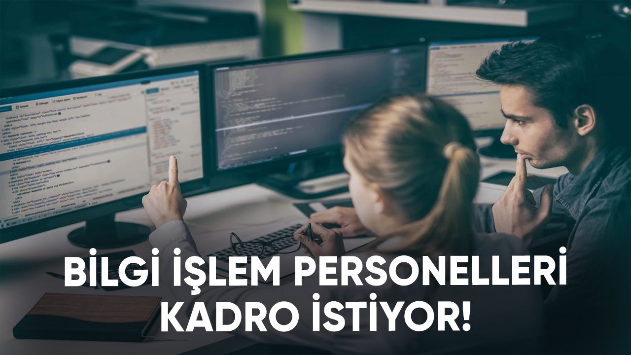 Hastane bilgi işlem personelleri kadro istiyor!