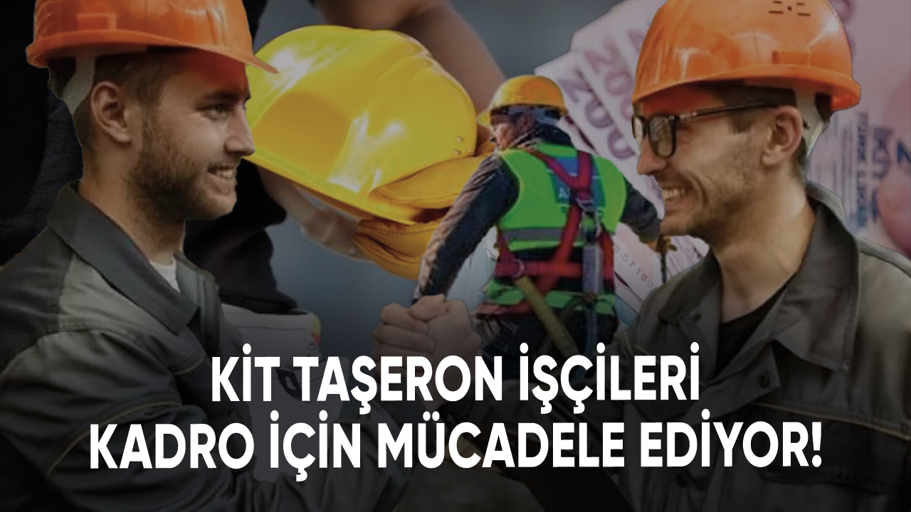 KİT taşeron işçileri kadro hakkı için mücadeleye devam ediyor!