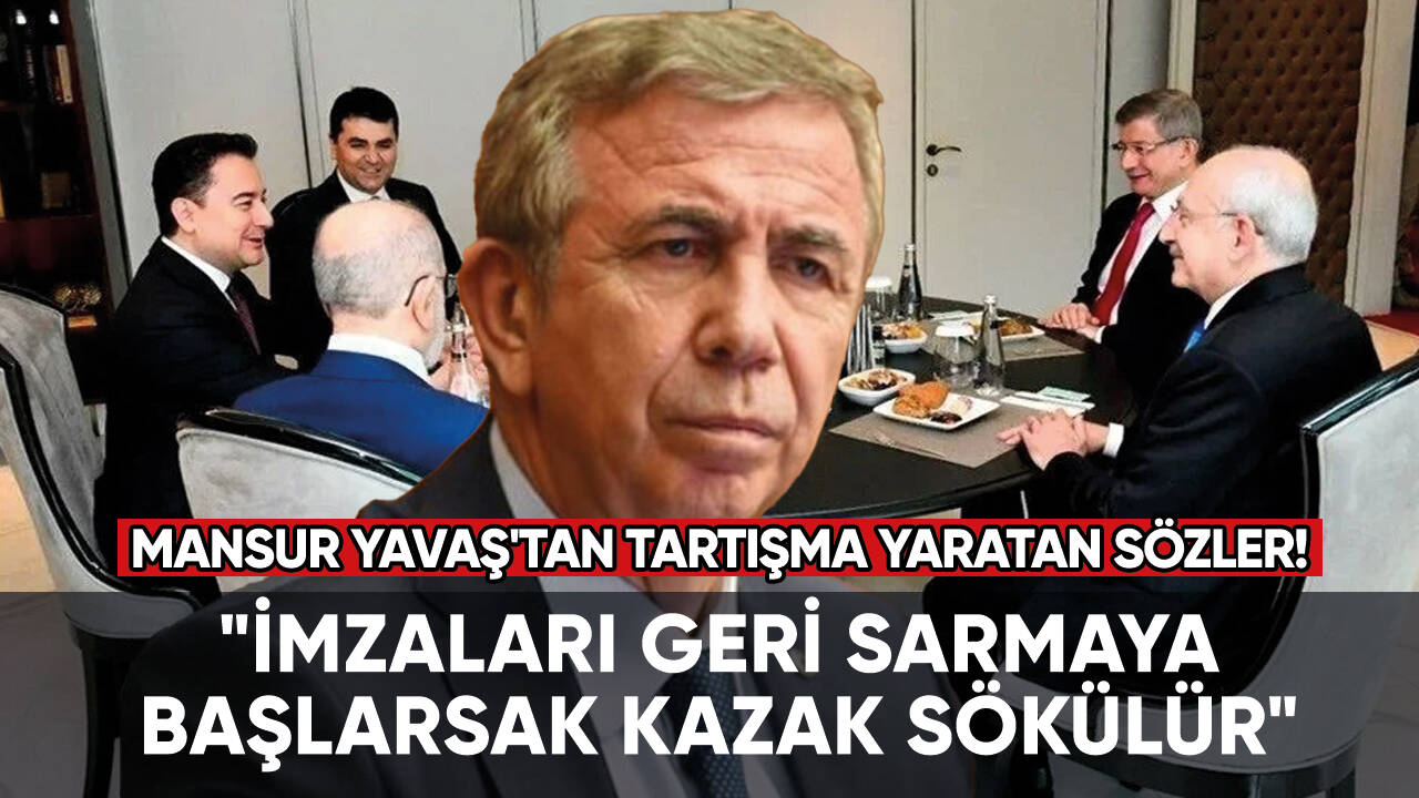 Mansur Yavaş'ın açıklamaları yeni bir tartışma başlattı!