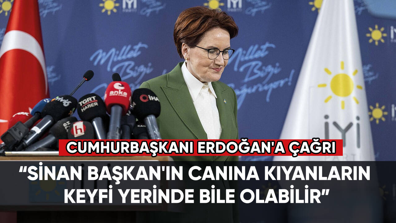 Meral Akşener’den Cumhurbaşkanı Erdoğan'a çağrı: "Gerçek katiller kim, açıkla"