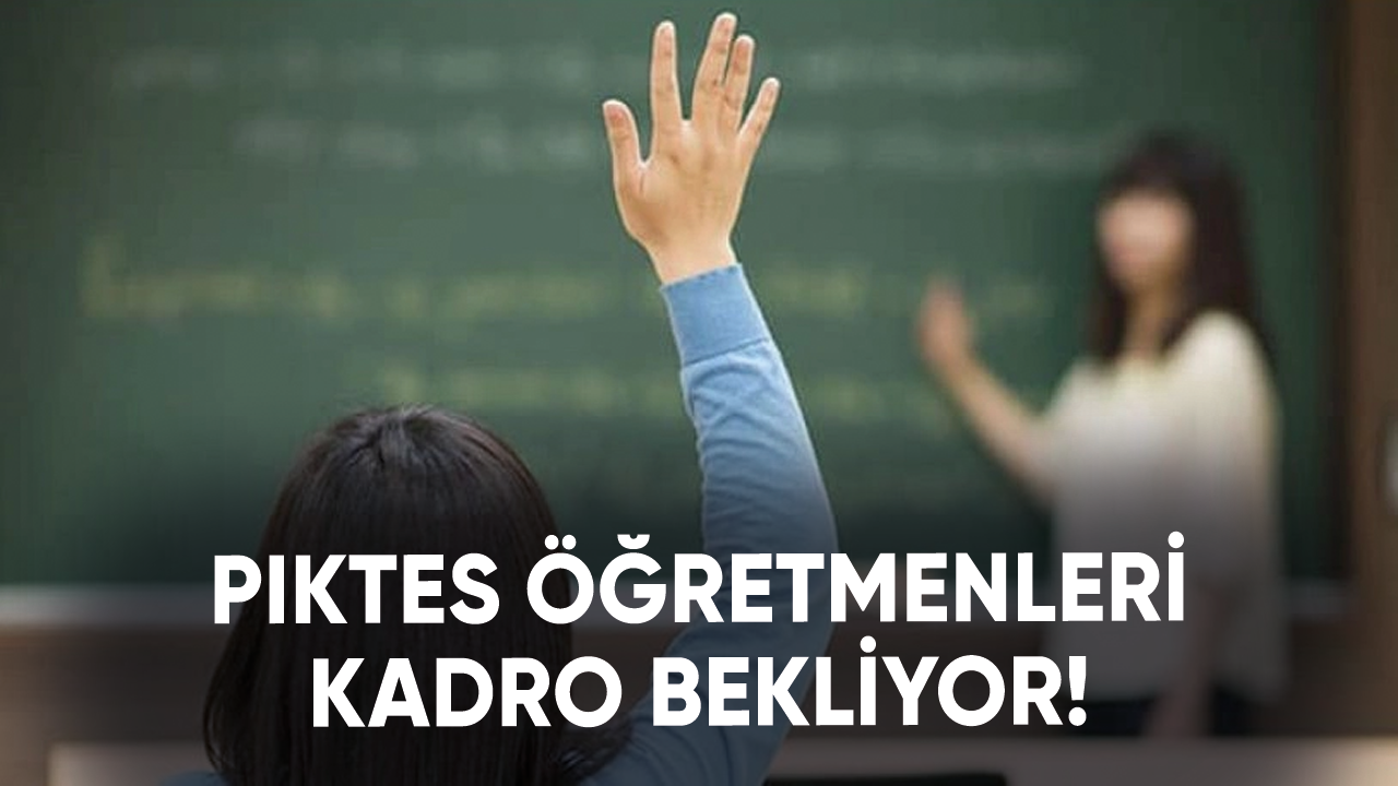 PIKTES projesindeki öğretmenler kadro talep ediyor!