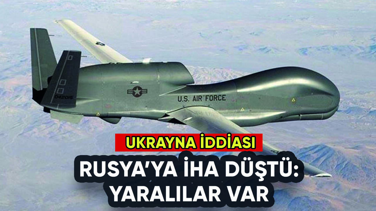 Rusya'ya İHA düştü: Yaralılar var