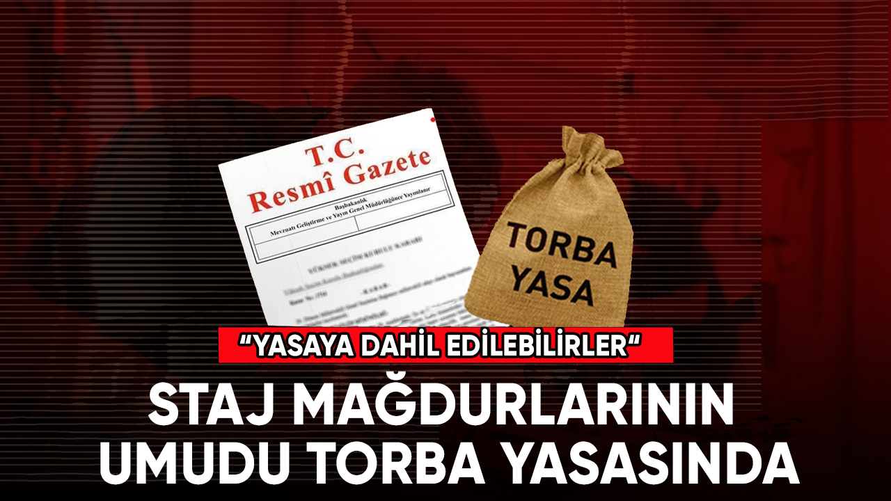 Seçim öncesi EYT'de Staj ve Çıraklık Mağdurlarına son dakika gelişmesi