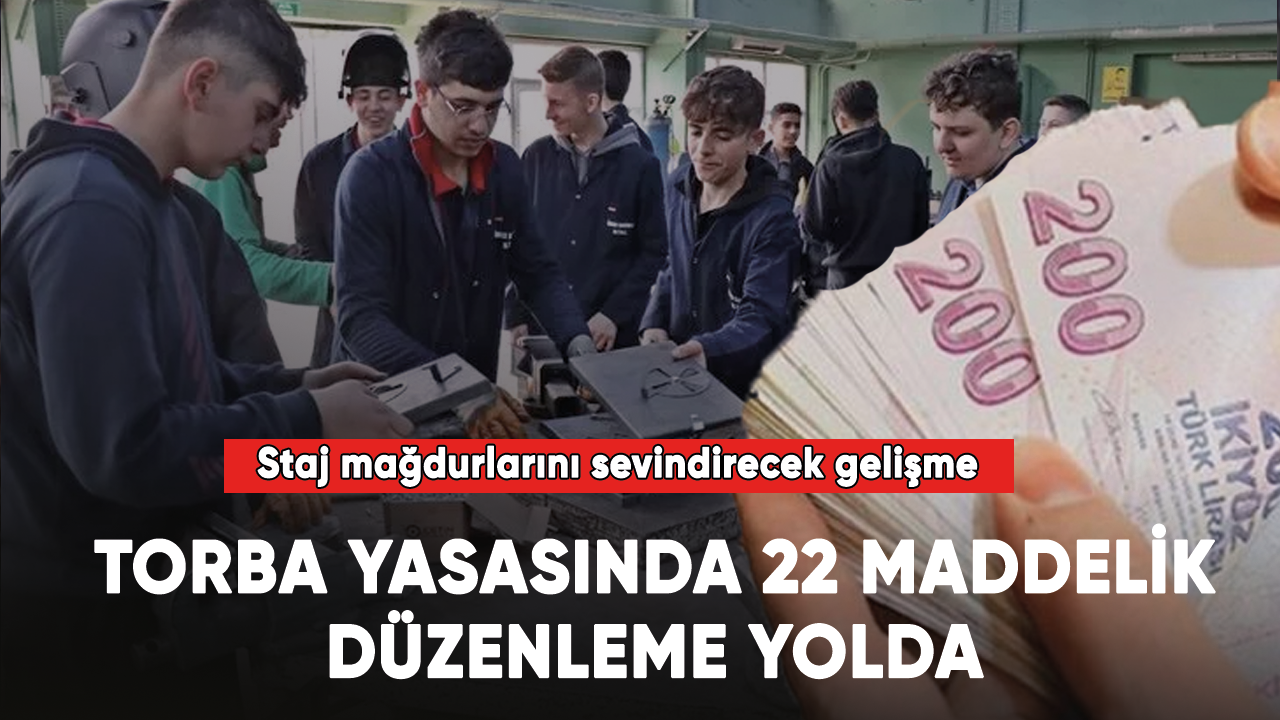 Staj mağdurlarını sevindirecek gelişme!  Uzman isimden yeni bir iddia daha