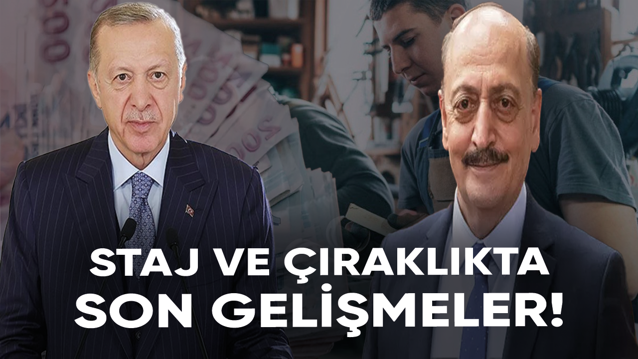 Staj ve çıraklıkta son gelişmeler...