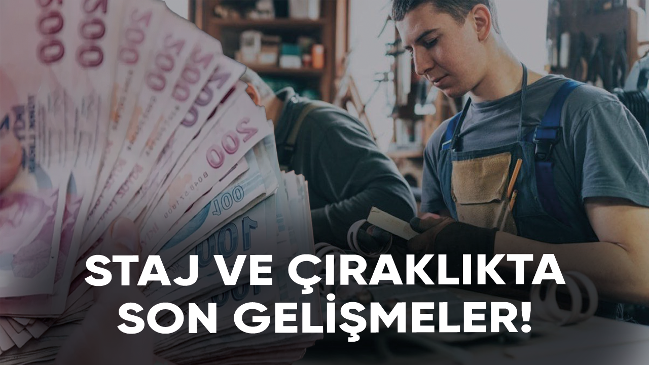 Staj ve çıraklıkta neler oluyor? İşte son gelişmeler...