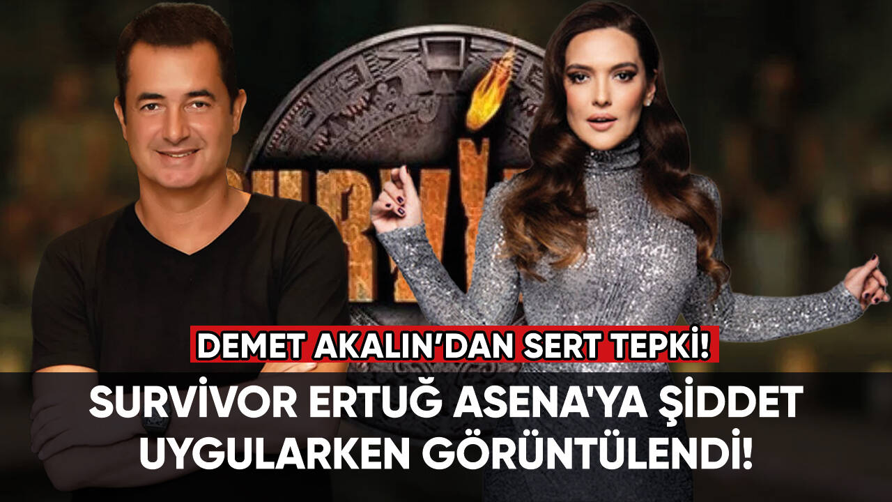 Survivor Ertuğ, Asena'ya şiddet uygularken görüntülendi!