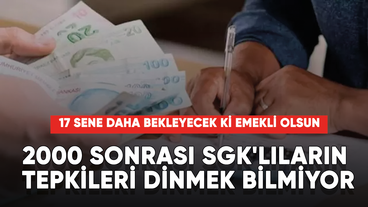 2000 sonrası SGK'lıların tepkileri dinmek bilmiyor