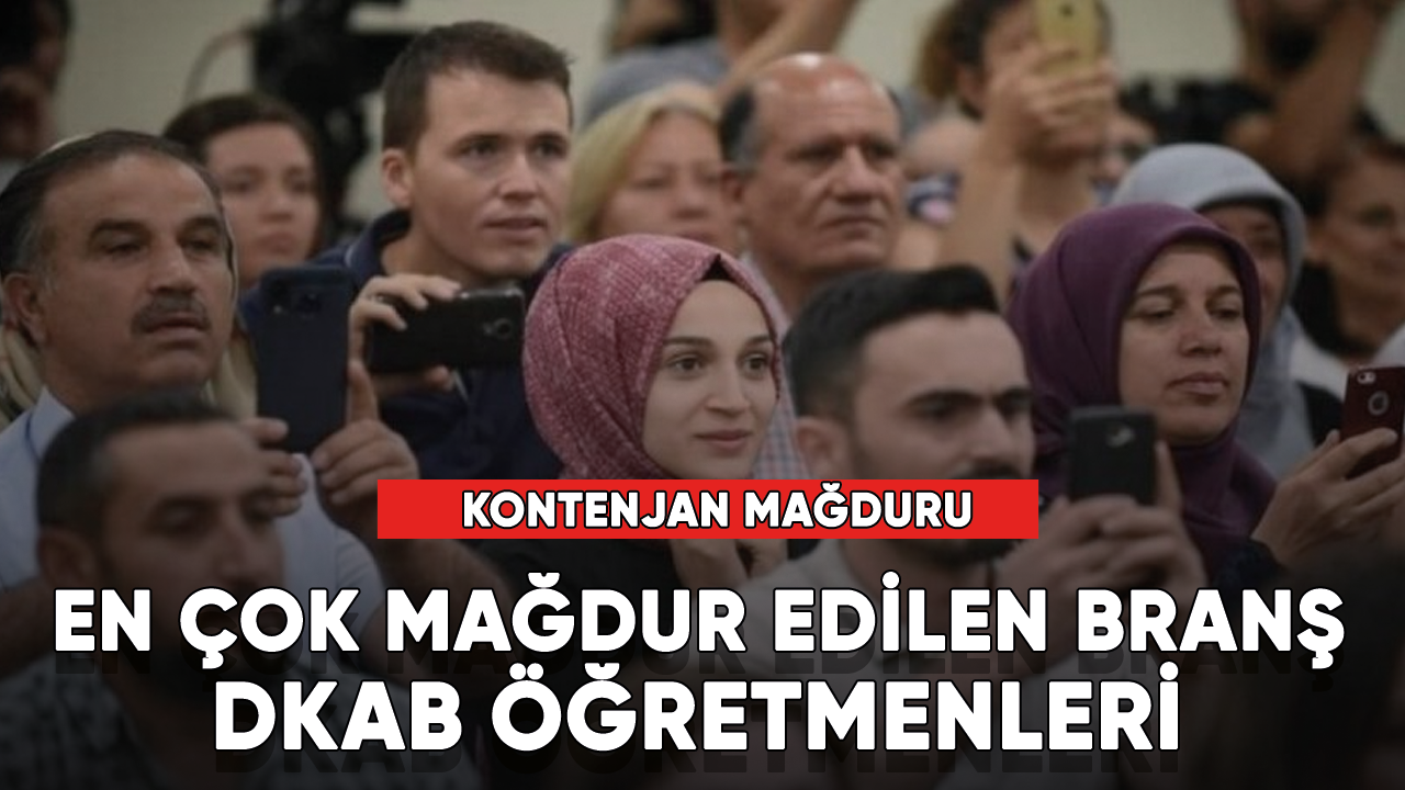 45 bin atamada en çok mağdur olan branş Din Kültürü öğretmenleri