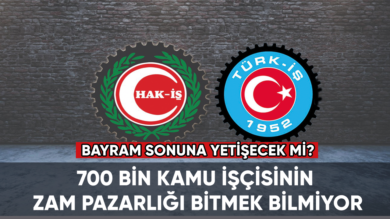 700 bin kamu işçisinin zam pazarlığı bitmek bilmiyor