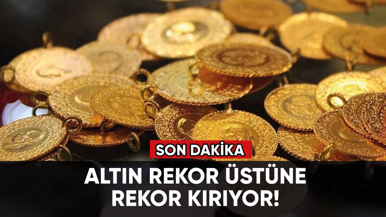 Altın rekor üstüne rekor kırıyor!