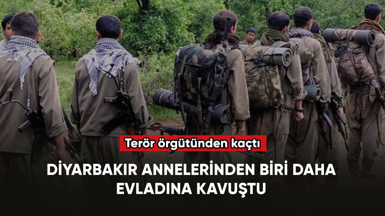 Diyarbakır annelerinden biri daha evladına kavuştu