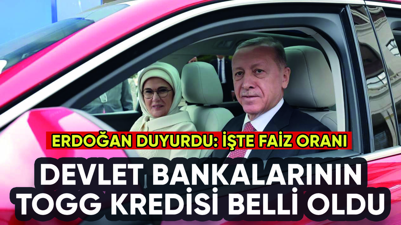 Devlet bankalarının Togg için vereceği kredi belli oldu