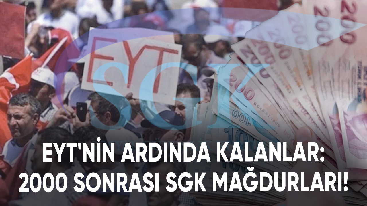 EYT'nin ardında kalanlar: 2000 sonrası SGK mağdurları...