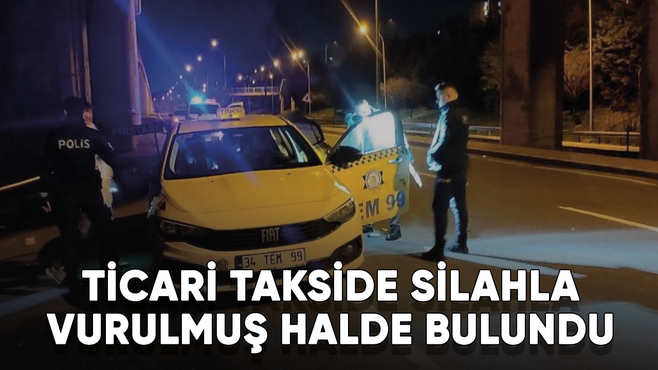 Gebze'de şüpheli ölüm! Ticari takside silahla vurulmuş halde bulundu