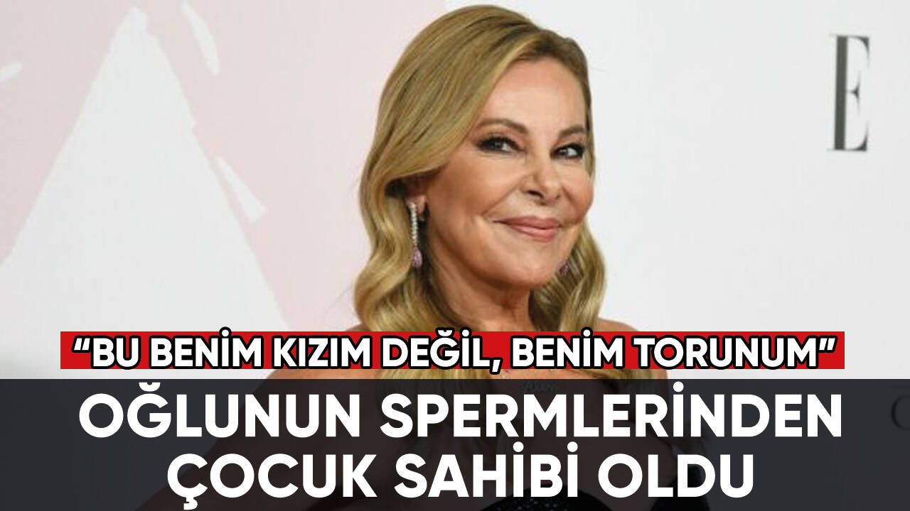 Herkes bunu konuşuyor! Oğlunun spermlerinden çocuk sahibi oldu