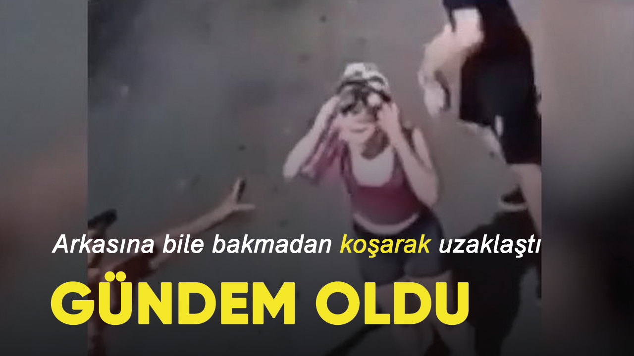 Hırsızı gördü, kız arkadaşını bırakıp arkasına bile bakmadan kaçtı