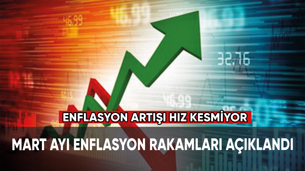 Mart ayı enflasyon rakamları açıklandı