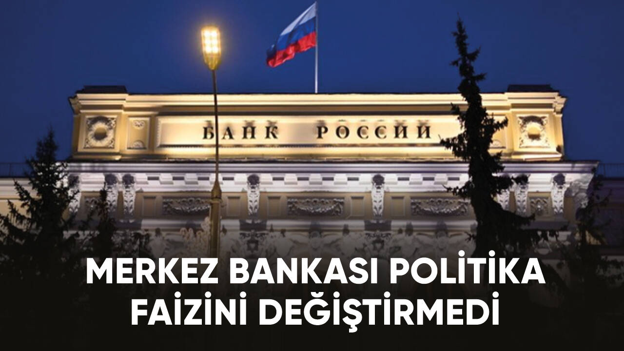 Merkez Bankası politika faizini değiştirmedi