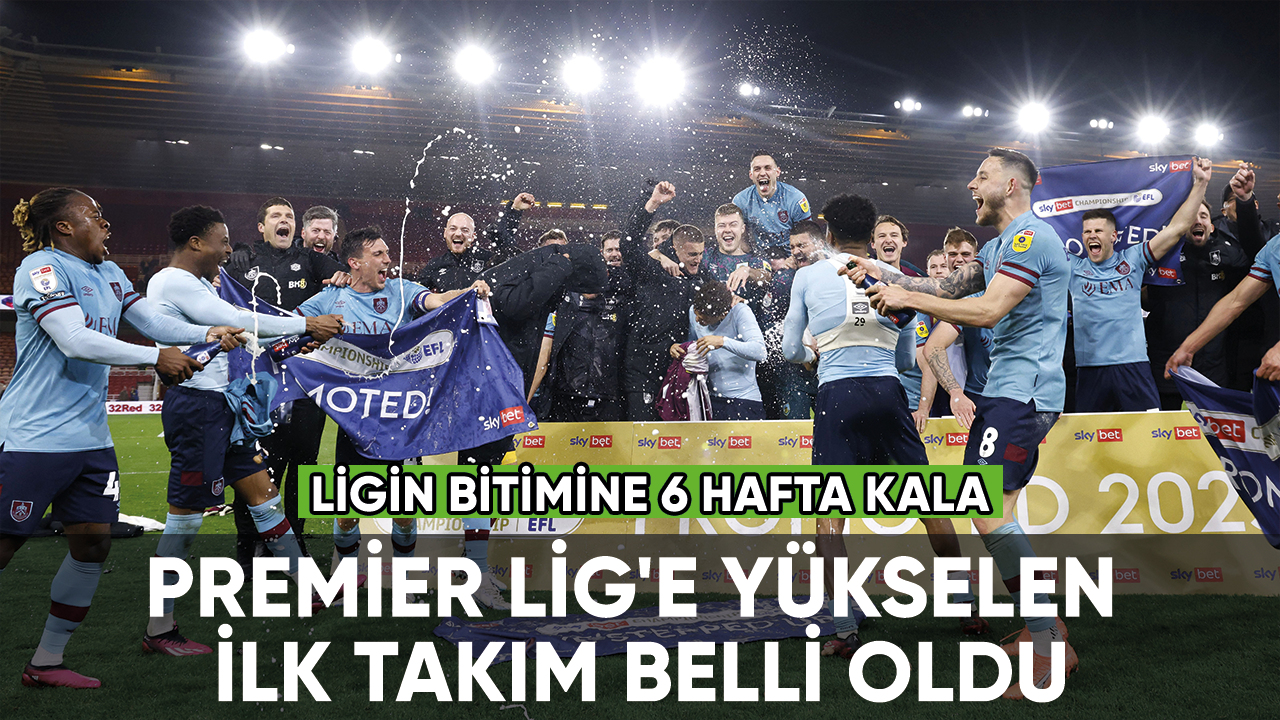 Premier Lig'e yükselen ilk takım belli oldu