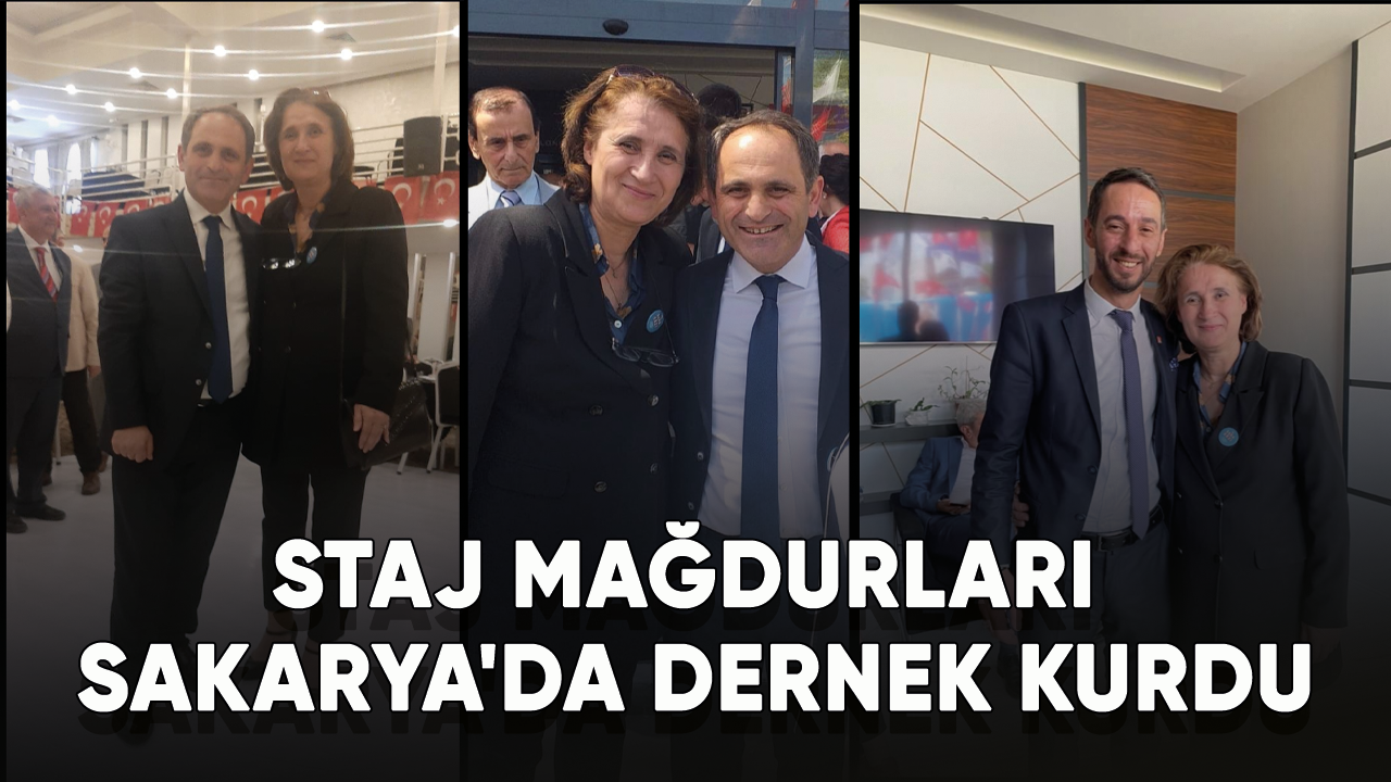 Staj mağdurları Sakarya'da dernek kurdu