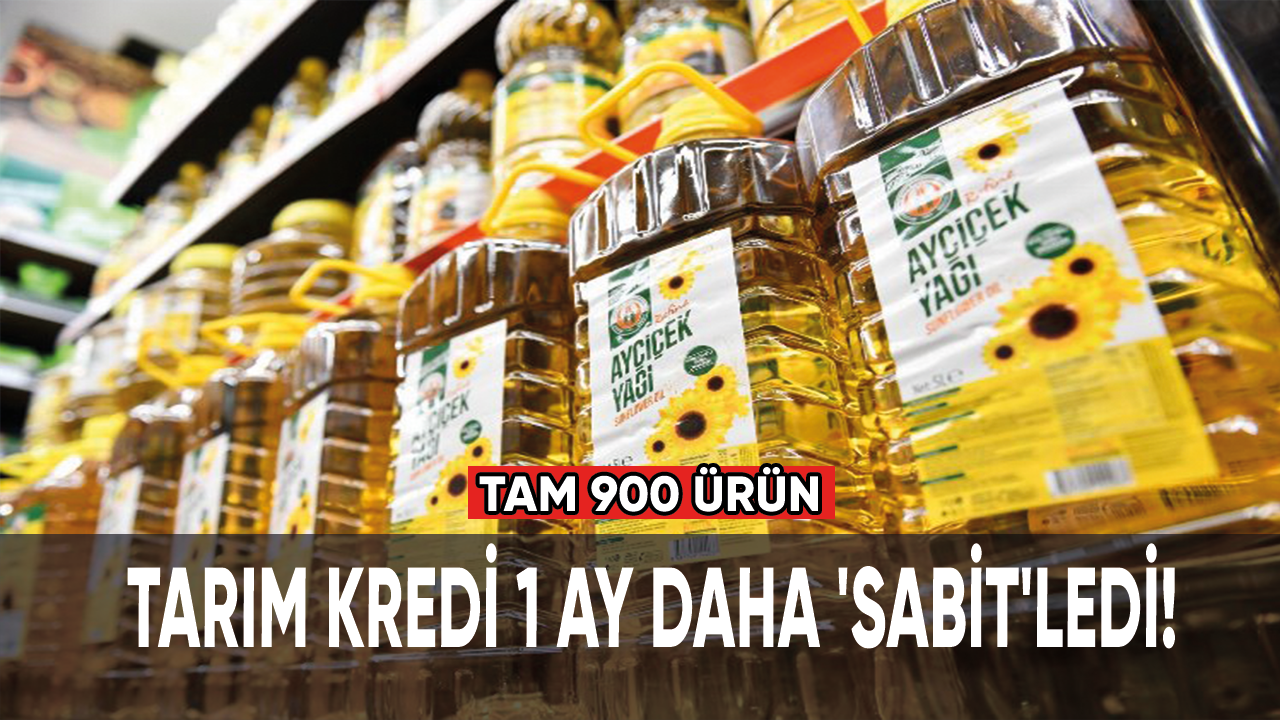 Tarım Kredi 1 ay daha 'sabit'ledi!