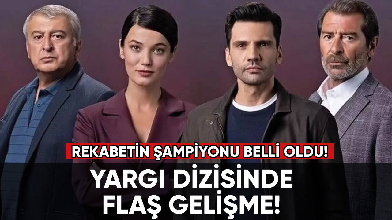 Yargı dizisinde flaş gelişme!