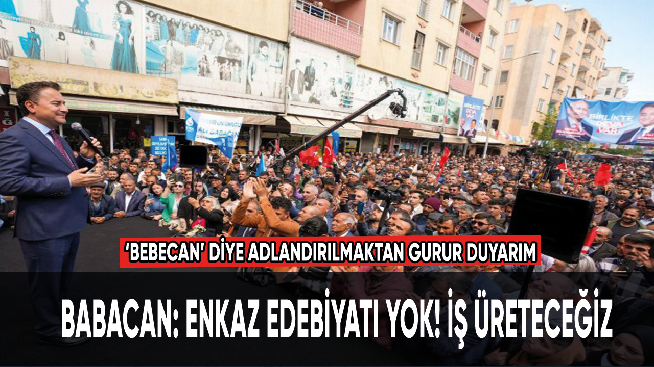 Babacan: Enkaz edebiyatı yok! İş üreteceğiz