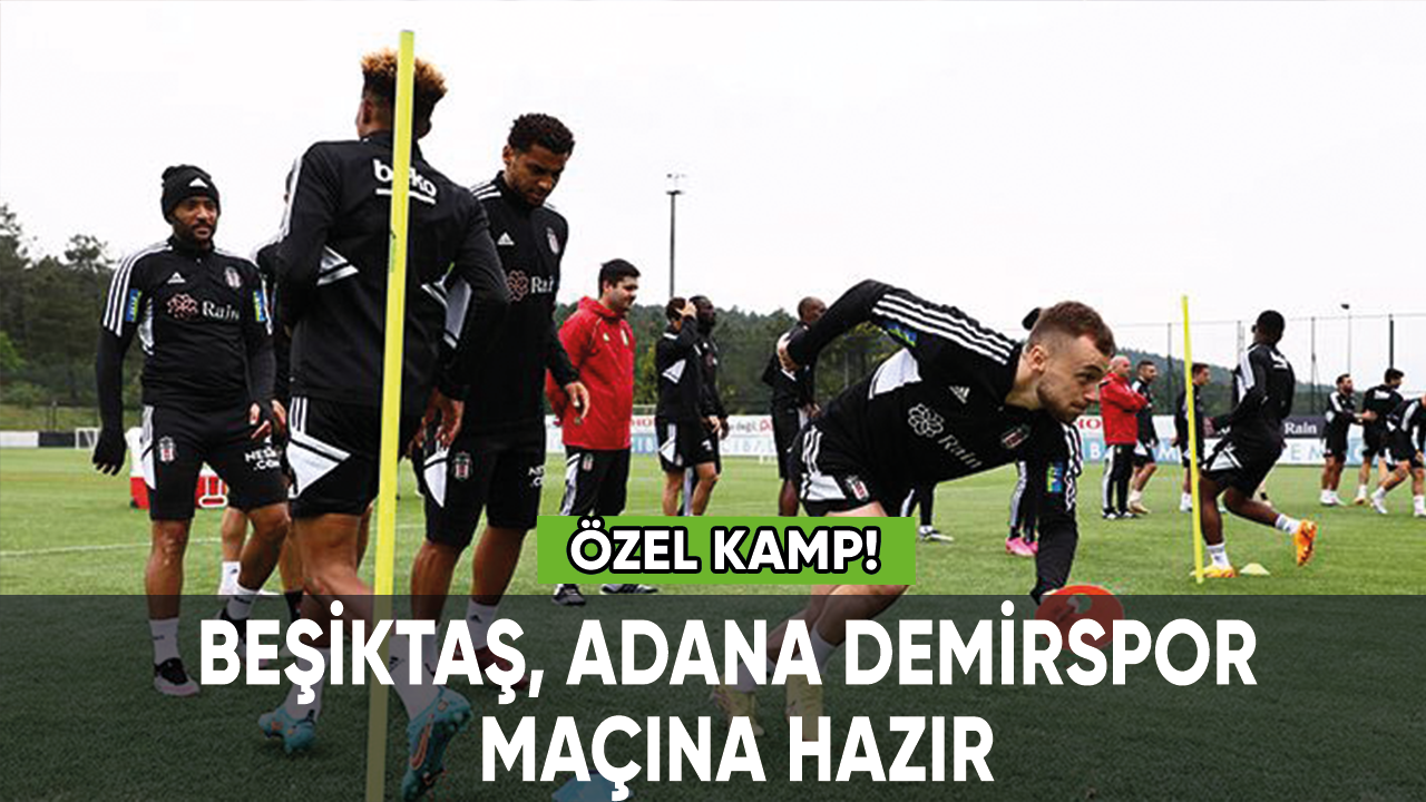 Beşiktaş, Adana Demirspor maçına hazır