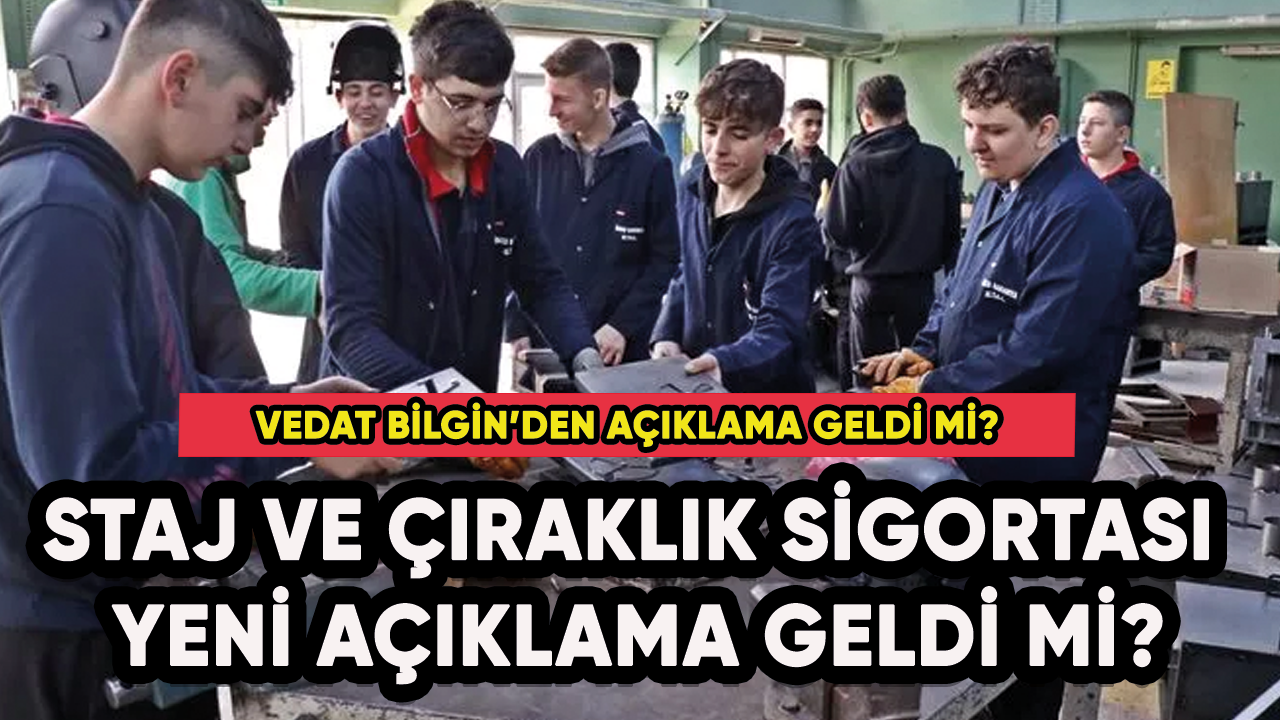 EYT staj ve çıraklık sigortası yeni açıklama geldi mi?