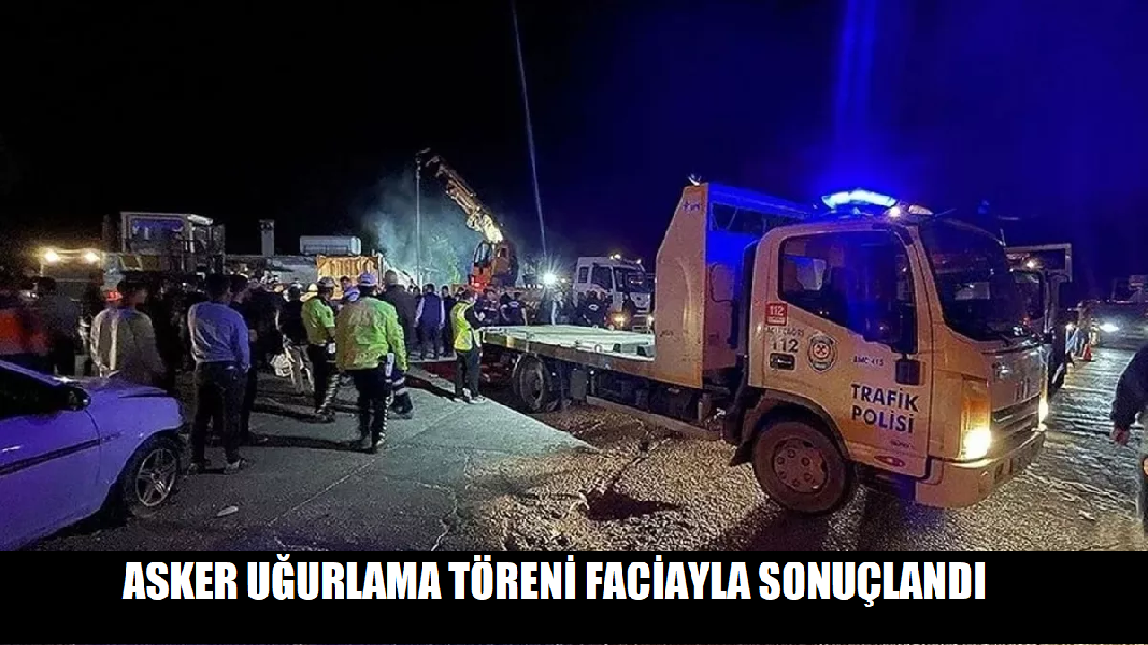 Asker uğurlama töreni faciayla sonuçlandı