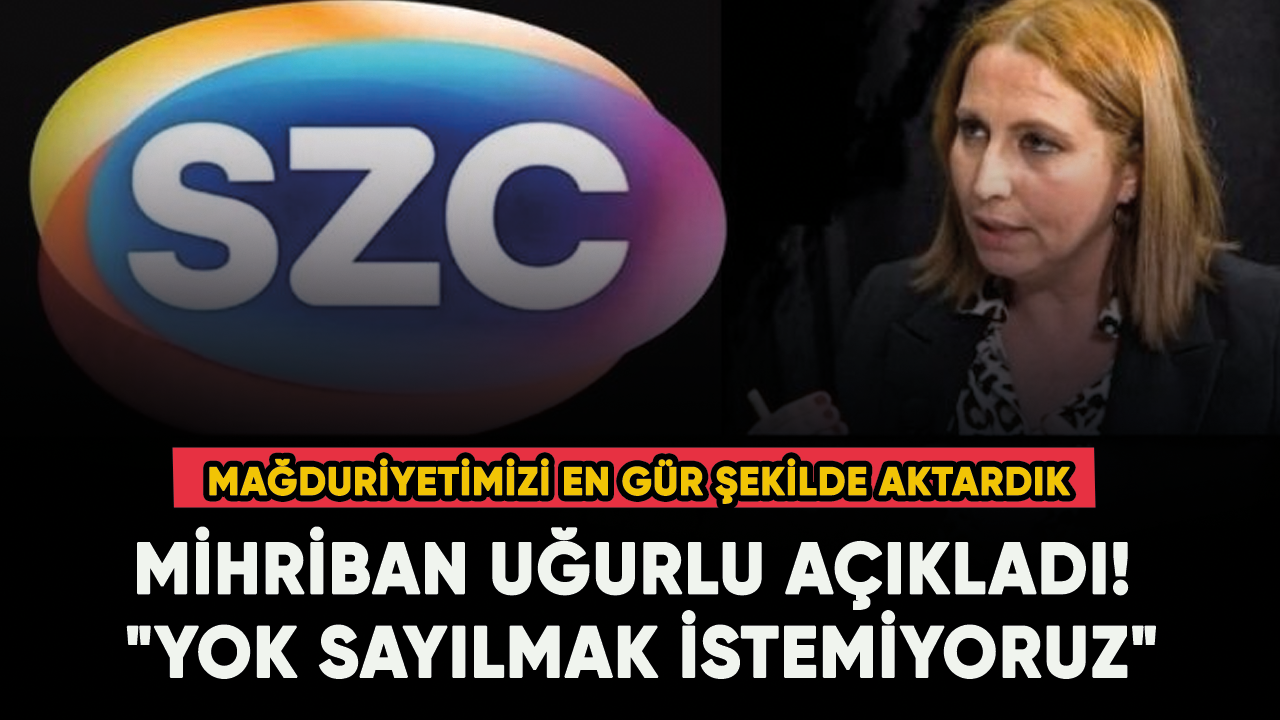 Mihriban Uğurlu açıkladı! "Yok sayılmak istemiyoruz"