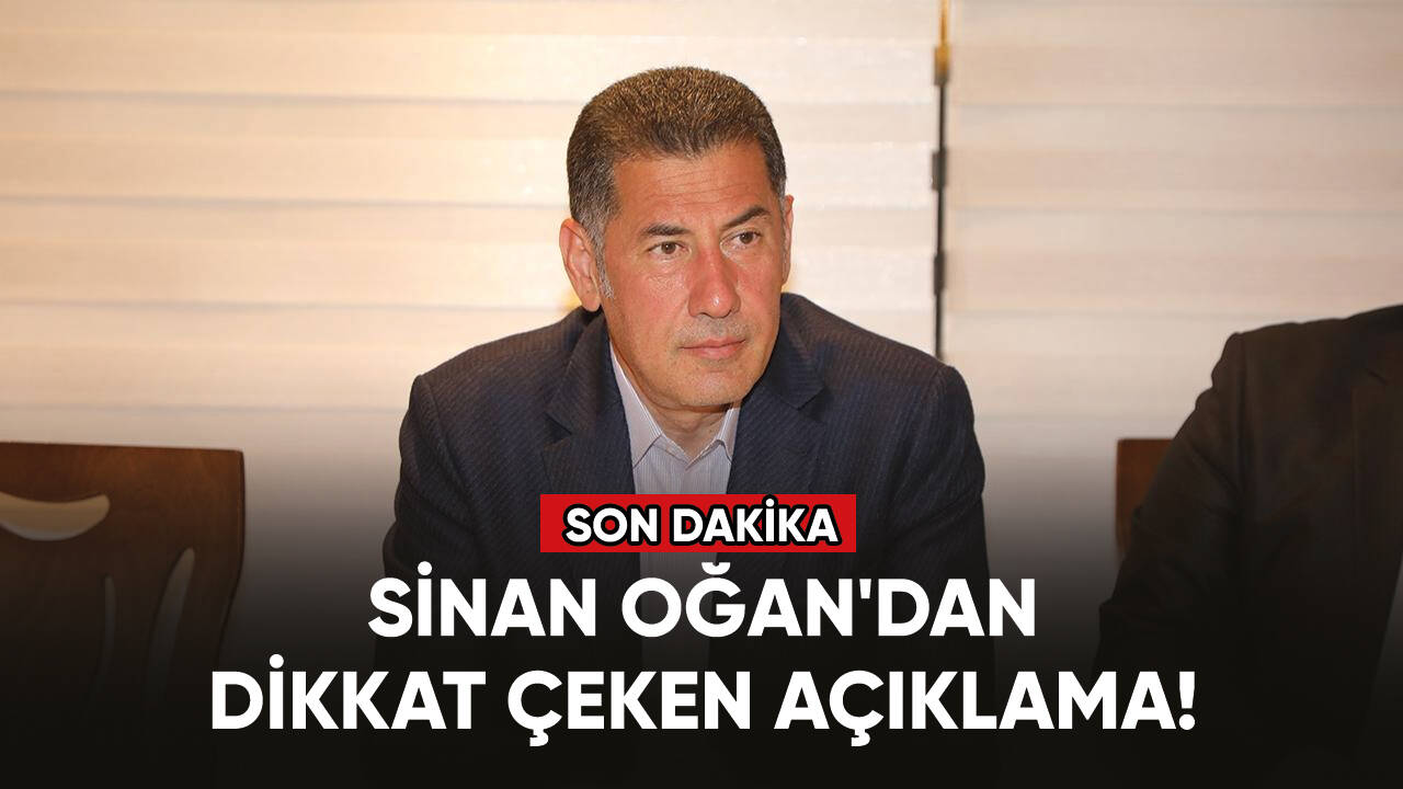 Sinan Oğan'dan dikkat çeken seçim açıklaması!